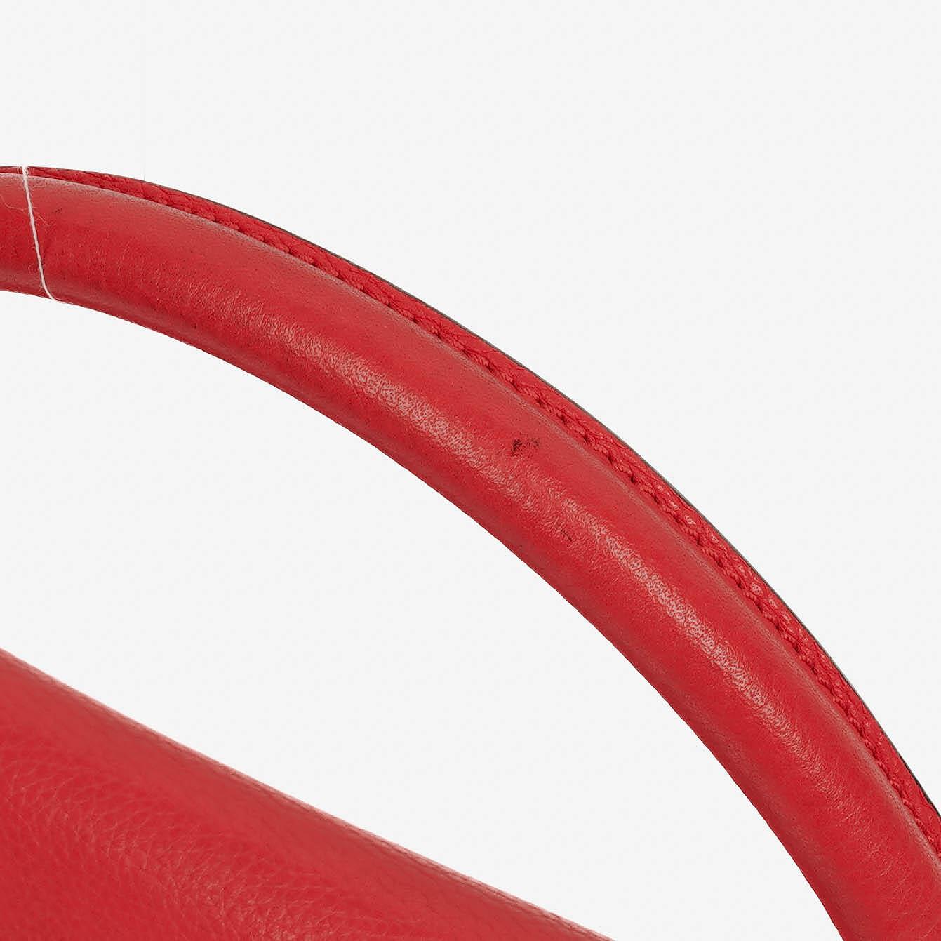 Celine Leder und Wildleder Kleine Trapez Tasche