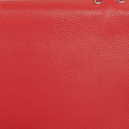Celine Leder und Wildleder Kleine Trapez Tasche