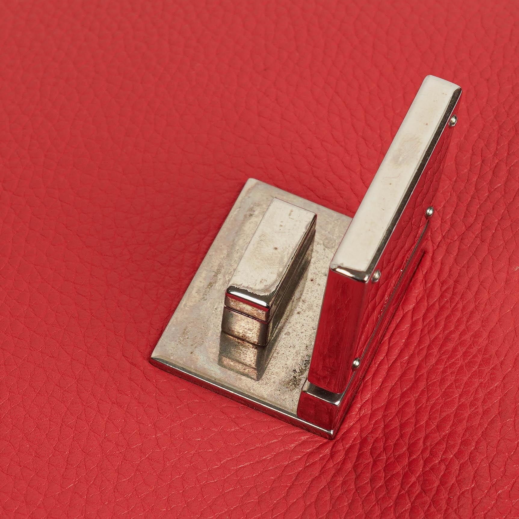 Celine Leder und Wildleder Kleine Trapez Tasche