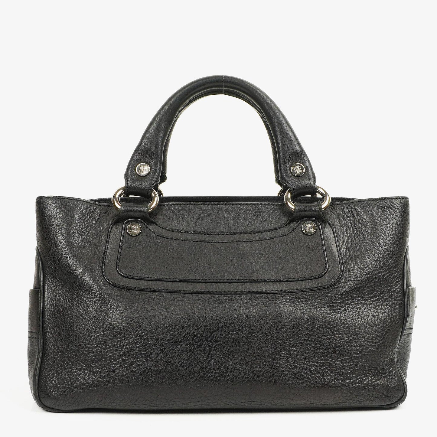 CELINE Boogie Tasche aus schwarzem Leder