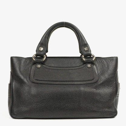 CELINE Boogie Tasche aus schwarzem Leder