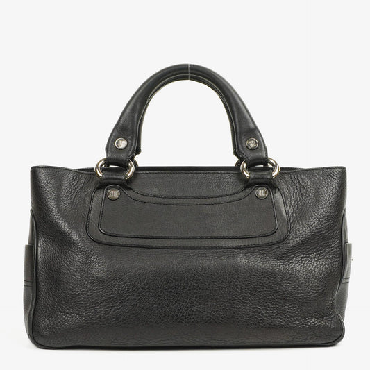 CELINE Boogie Tasche aus schwarzem Leder