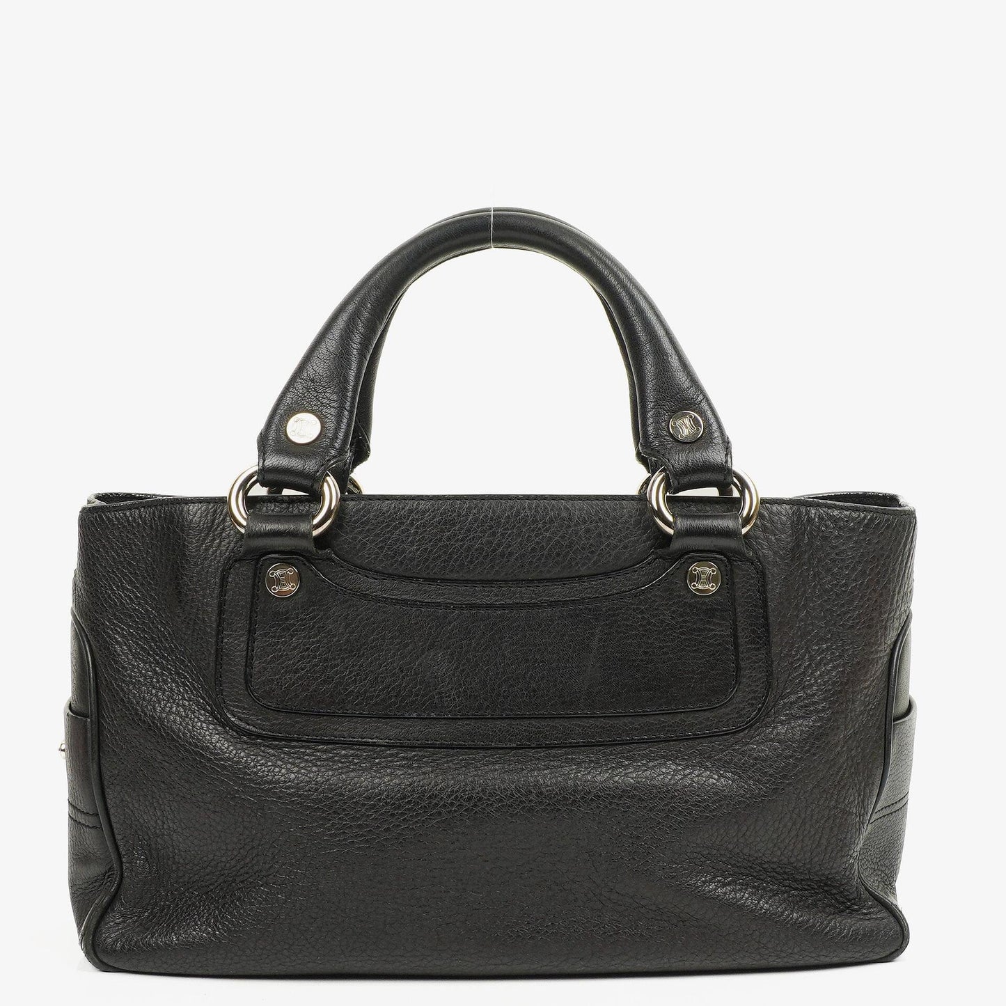 CELINE Boogie Tasche aus schwarzem Leder
