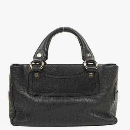 CELINE Boogie Tasche aus schwarzem Leder