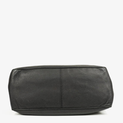 CELINE Boogie Tasche aus schwarzem Leder