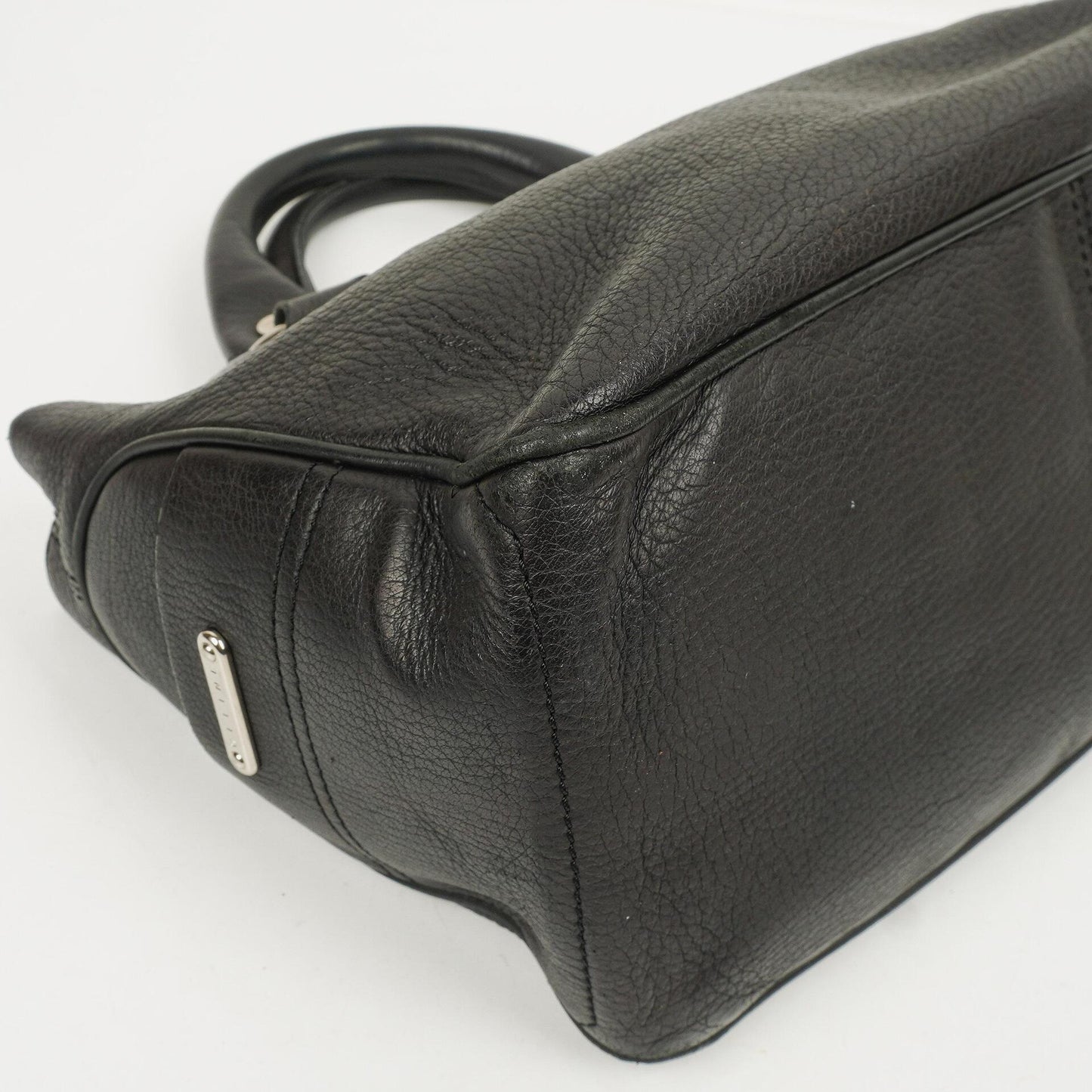 CELINE Boogie Tasche aus schwarzem Leder