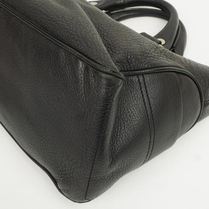 CELINE Boogie Tasche aus schwarzem Leder