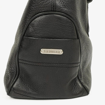 CELINE Boogie Tasche aus schwarzem Leder