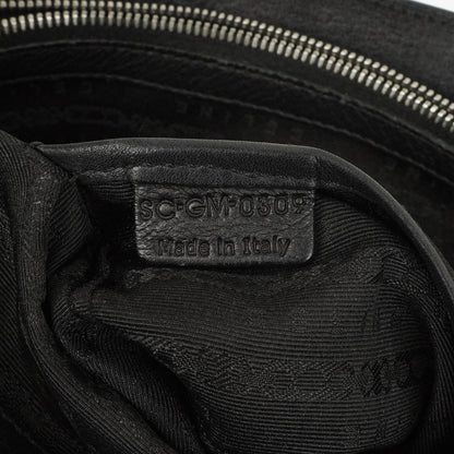 CELINE Boogie Tasche aus schwarzem Leder