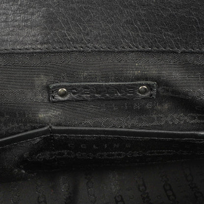 CELINE Boogie Tasche aus schwarzem Leder