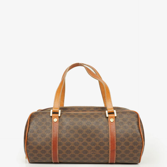 Celine Macadam Barrel Tasche aus beschichtetem Canvas