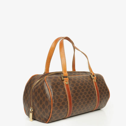 Celine Macadam Barrel Tasche aus beschichtetem Canvas