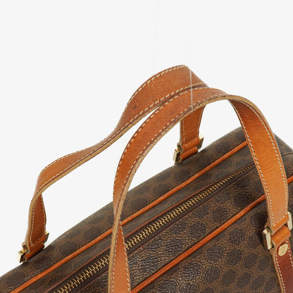 Celine Macadam Barrel Tasche aus beschichtetem Canvas