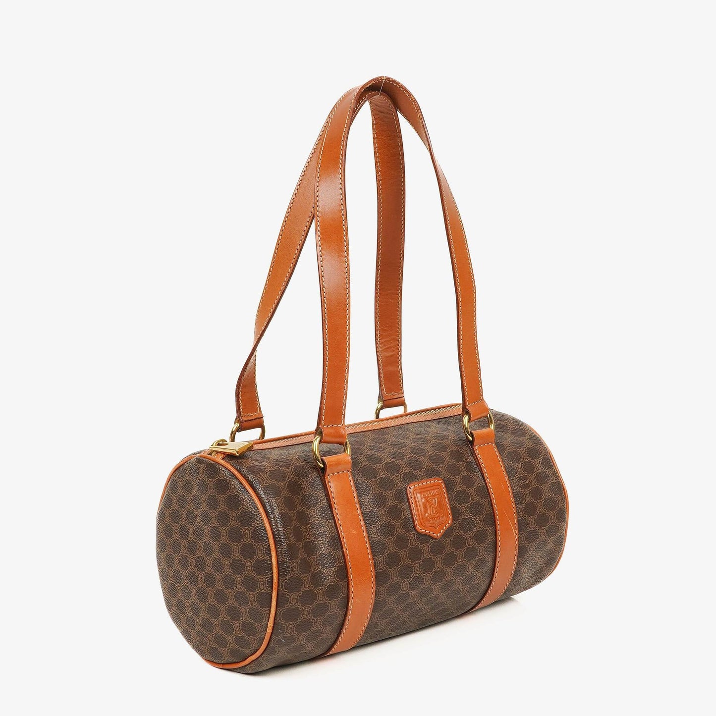 Celine Macadam Boston Tasche aus beschichtetem Canvas