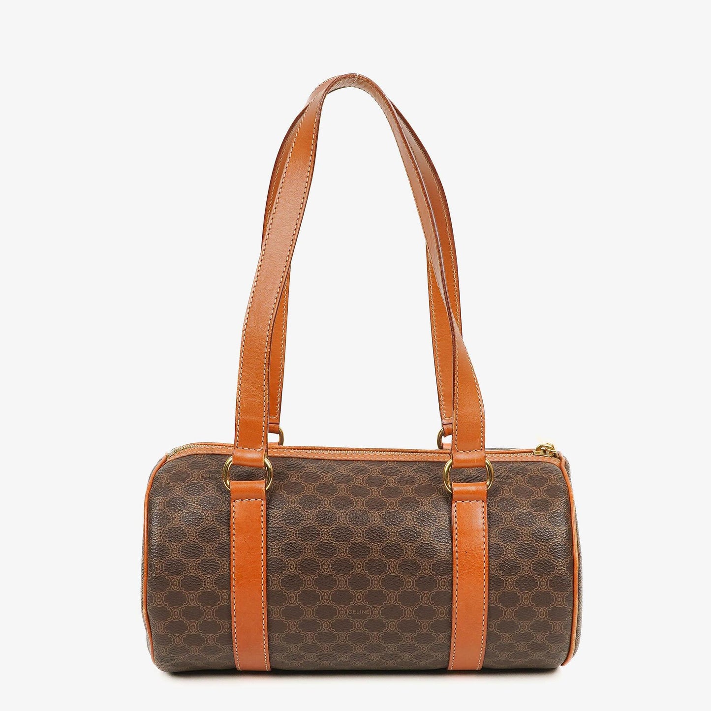 Celine Macadam Boston Tasche aus beschichtetem Canvas