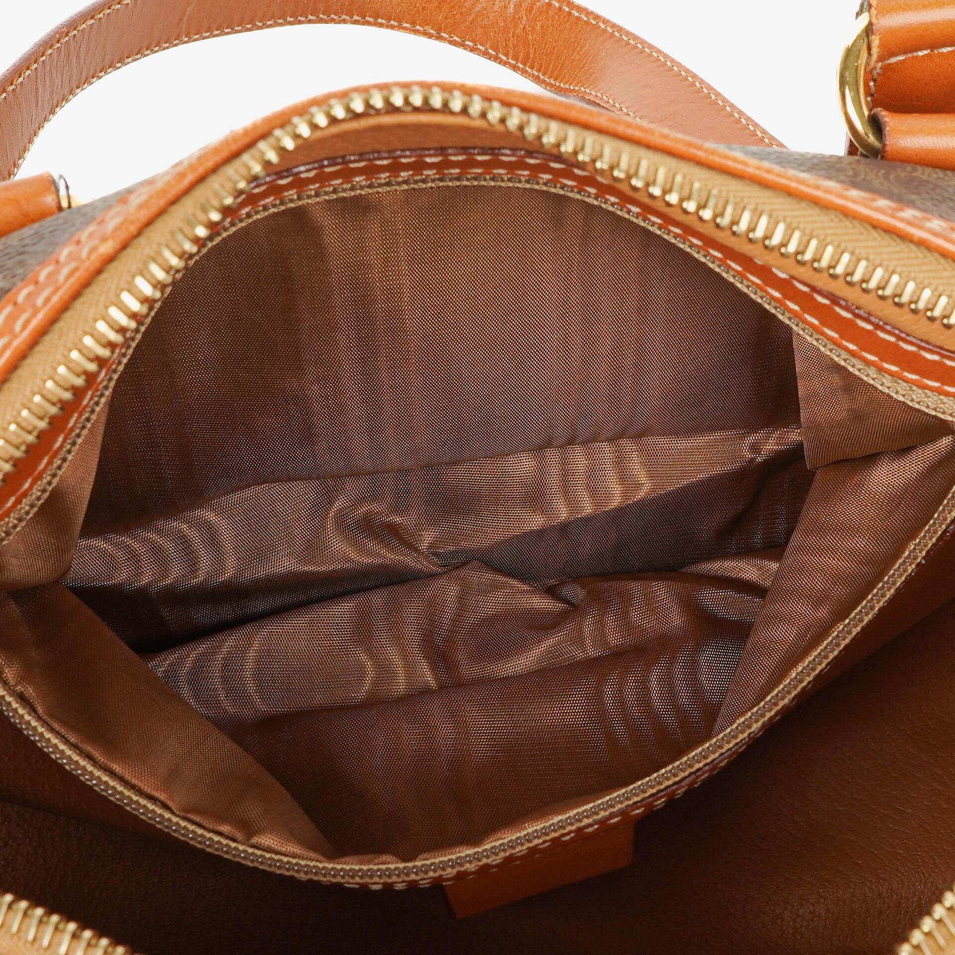 Celine Macadam Boston Tasche aus beschichtetem Canvas