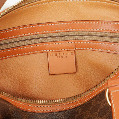Celine Macadam Boston Tasche aus beschichtetem Canvas
