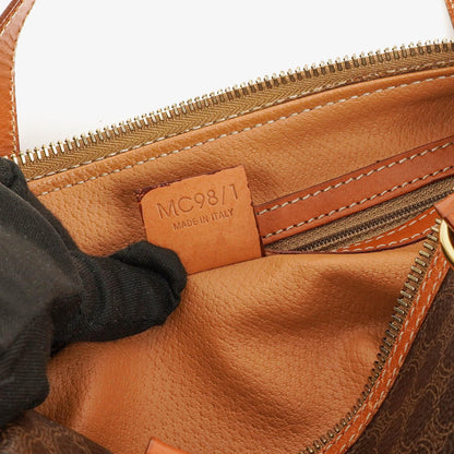 Celine Macadam Boston Tasche aus beschichtetem Canvas