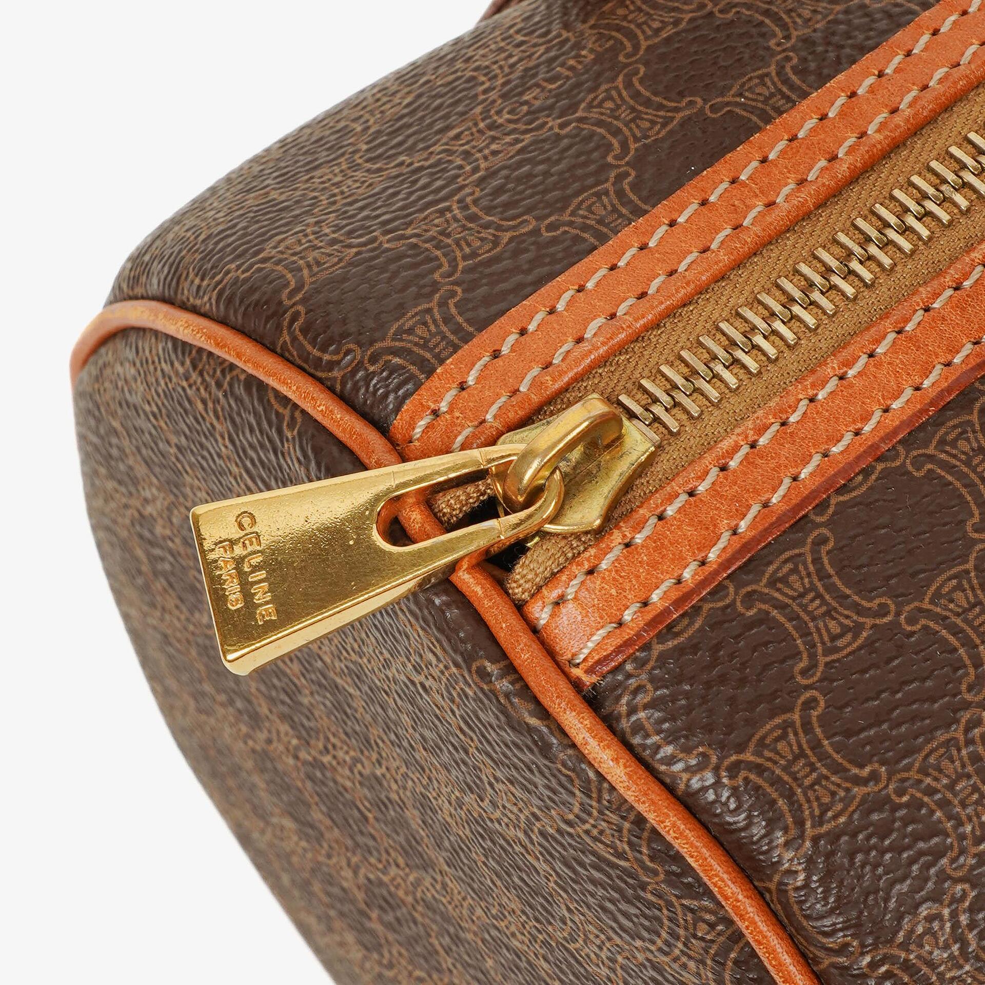 Celine Macadam Boston Tasche aus beschichtetem Canvas