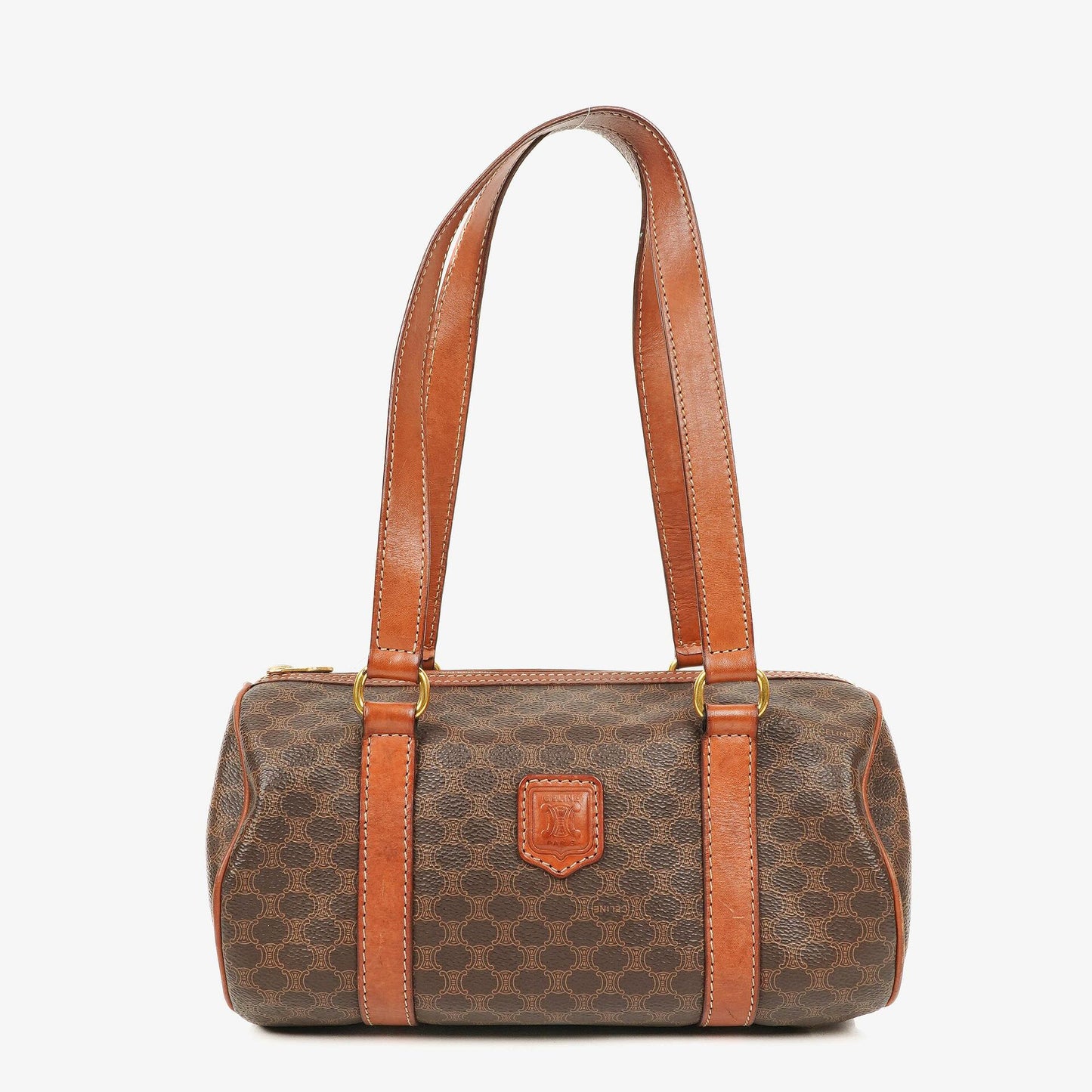 Celine Macadam Boston Tasche aus beschichtetem Canvas