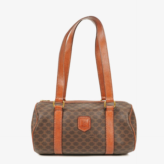 Celine Macadam Boston Tasche aus beschichtetem Canvas