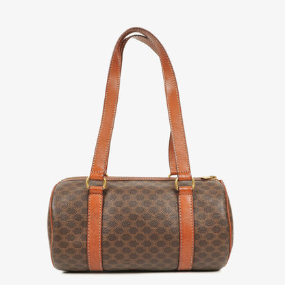 Celine Macadam Boston Tasche aus beschichtetem Canvas