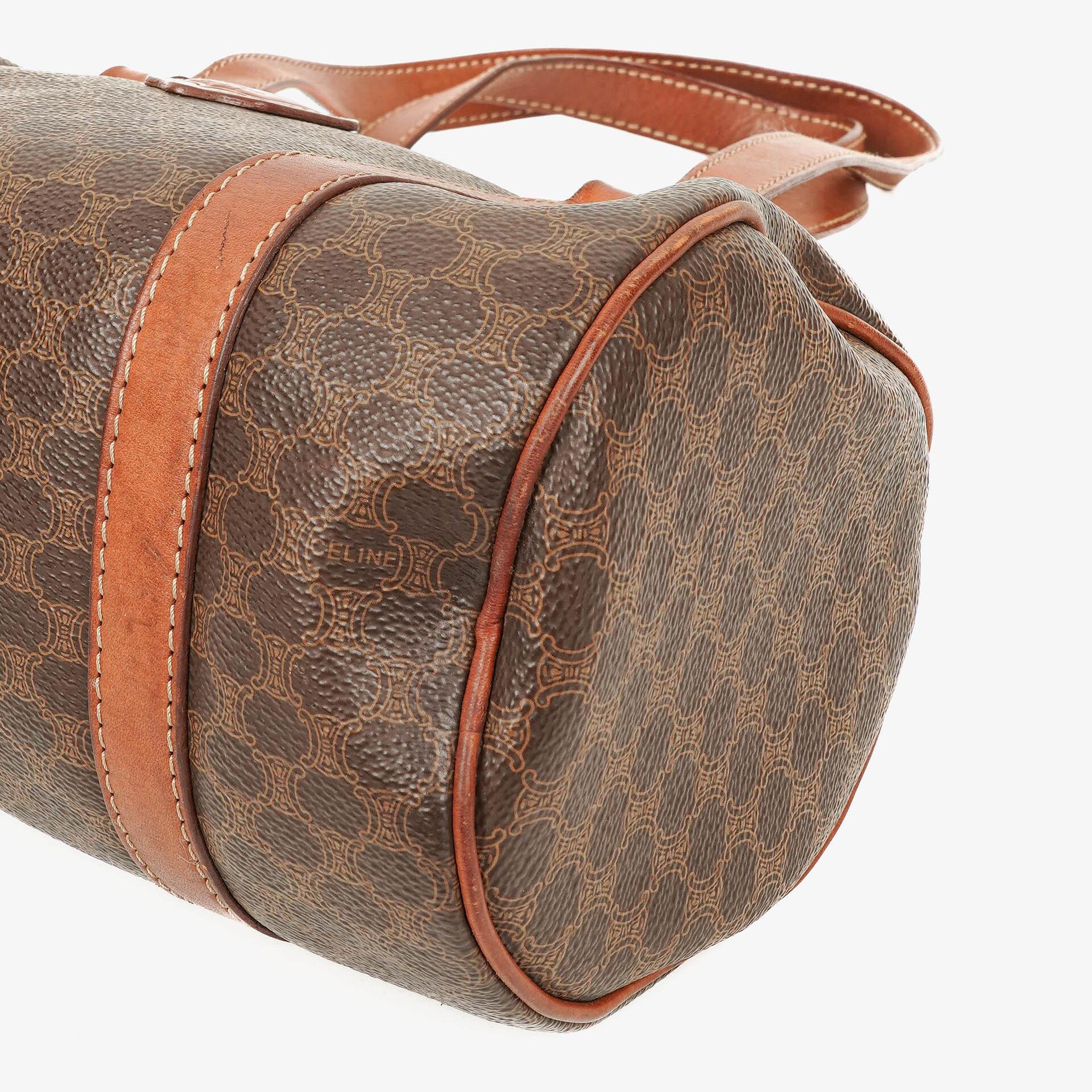 Celine Macadam Boston Tasche aus beschichtetem Canvas