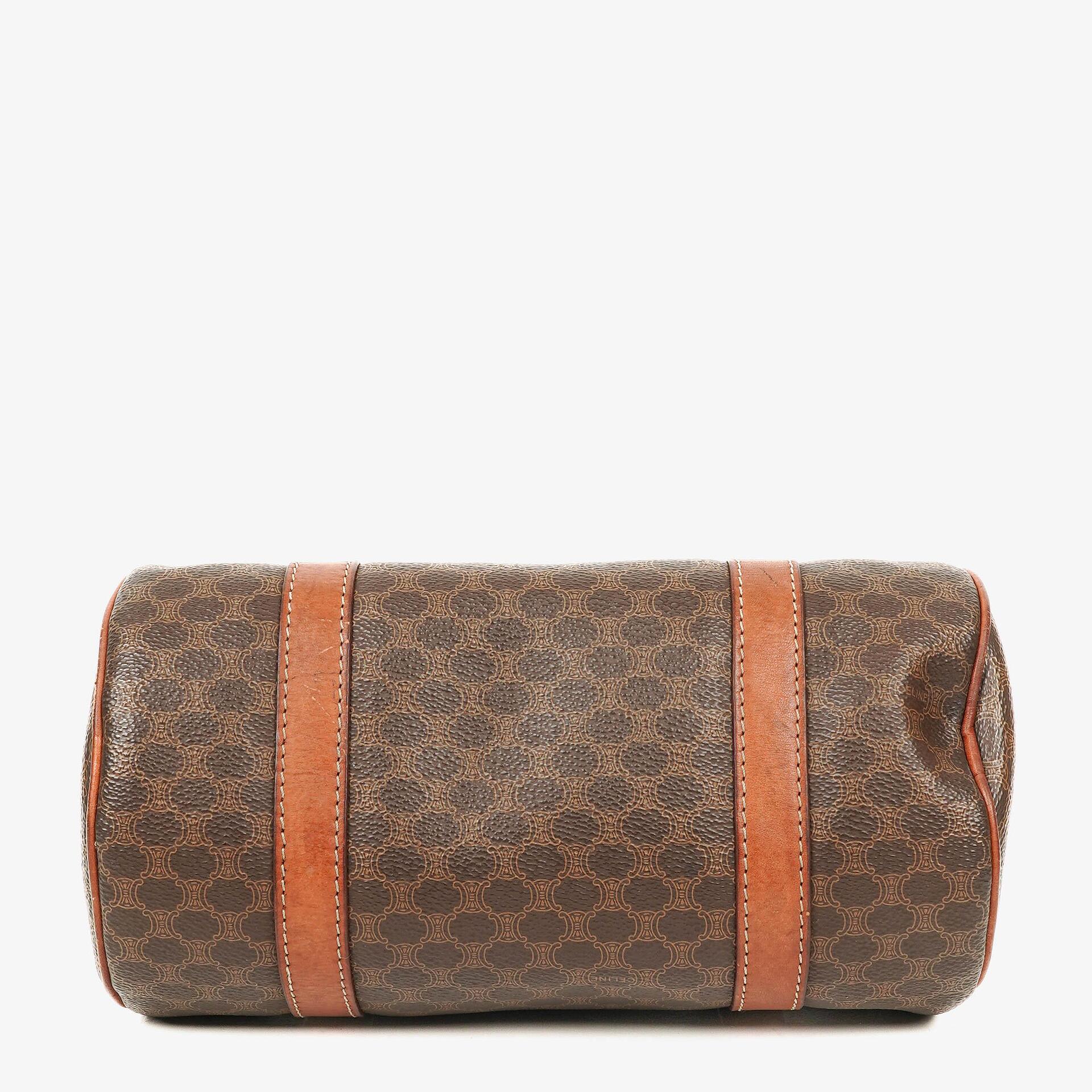 Celine Macadam Boston Tasche aus beschichtetem Canvas