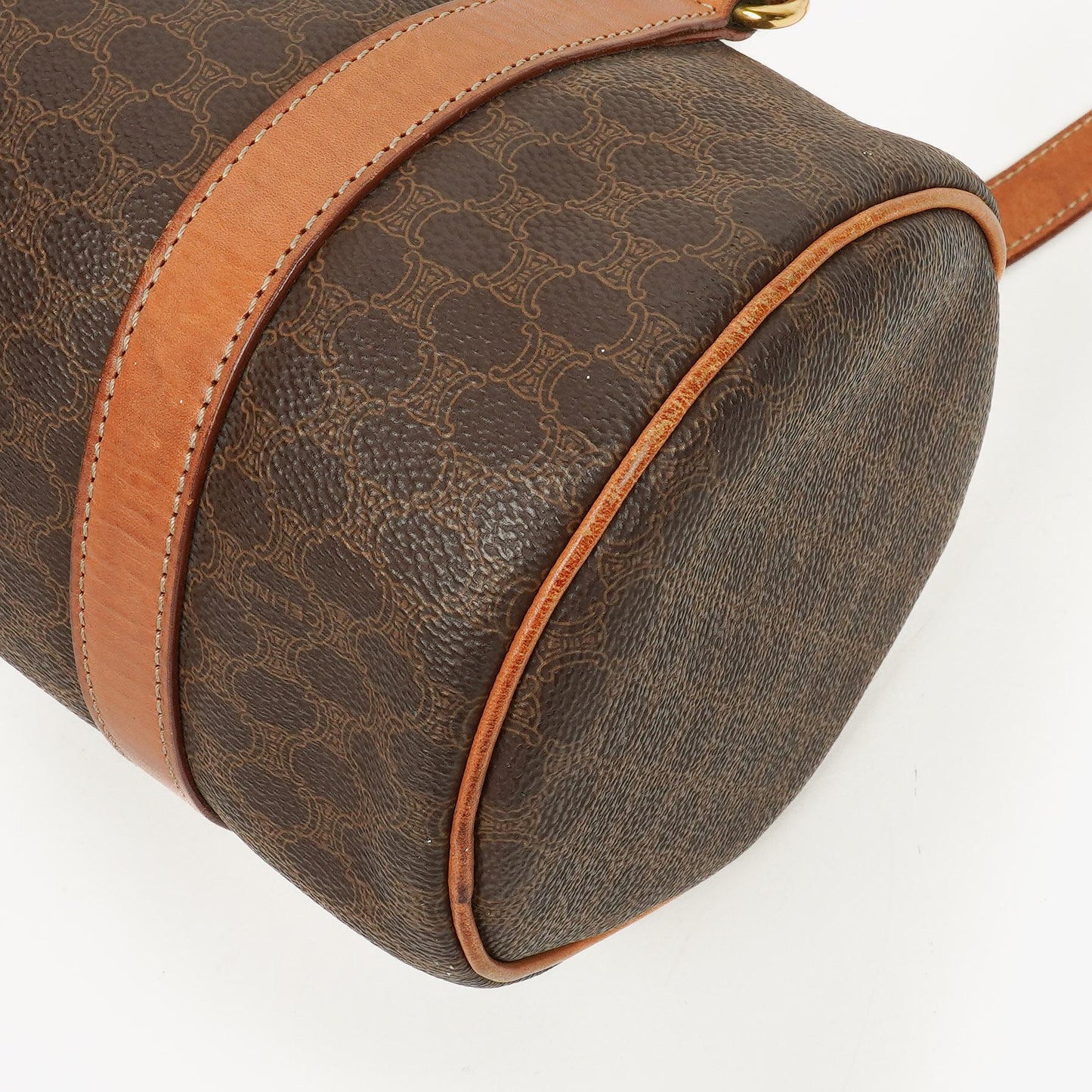 Celine Macadam Boston Tasche aus beschichtetem Canvas