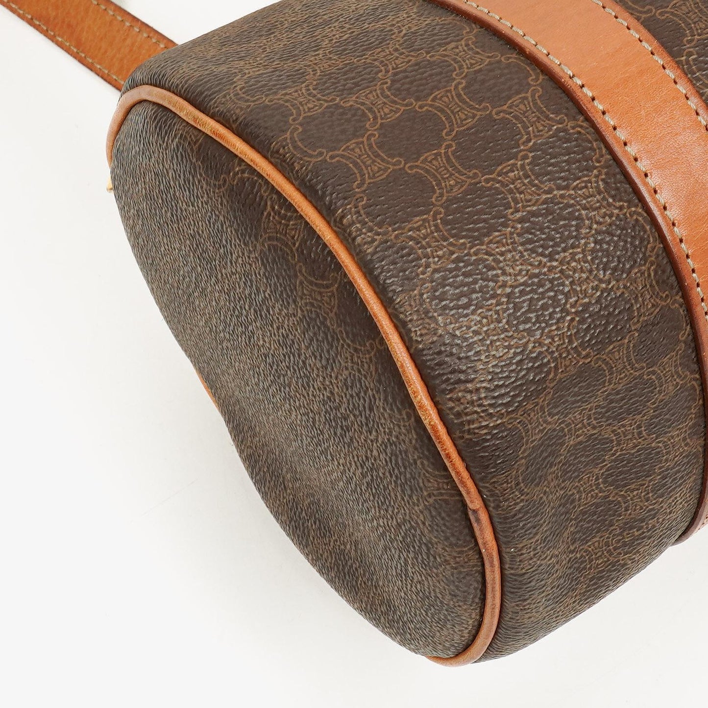 Celine Macadam Boston Tasche aus beschichtetem Canvas