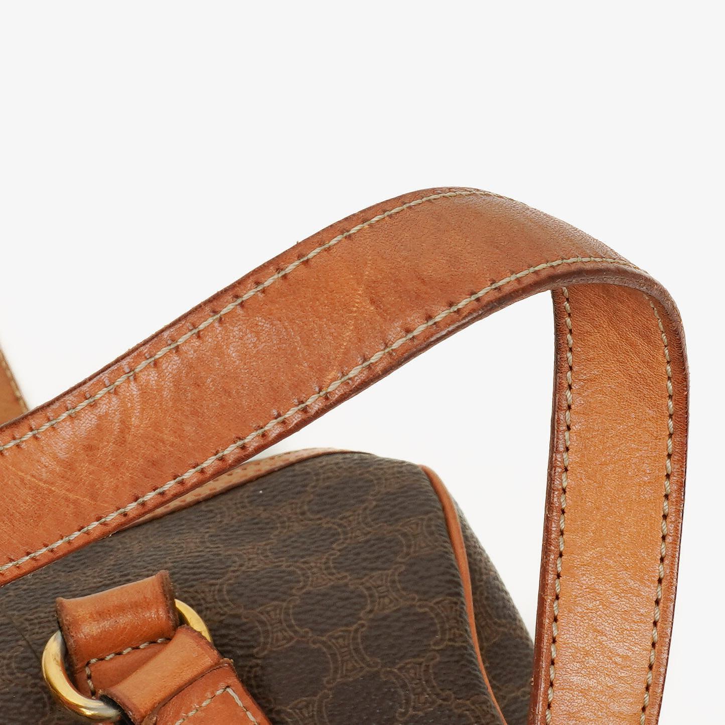 Celine Macadam Boston Tasche aus beschichtetem Canvas