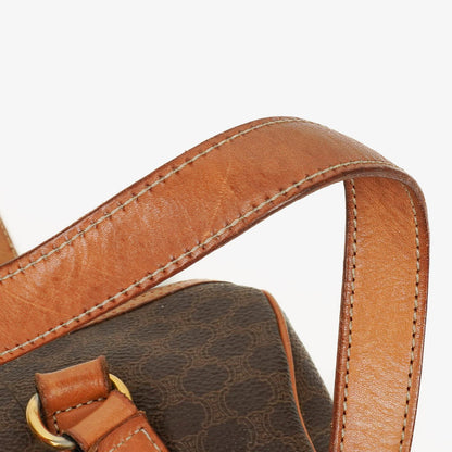 Celine Macadam Boston Tasche aus beschichtetem Canvas
