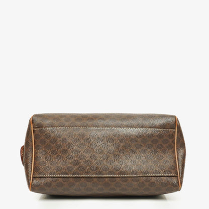 CELINE Macadam Boston Tasche aus beschichtetem Canvas