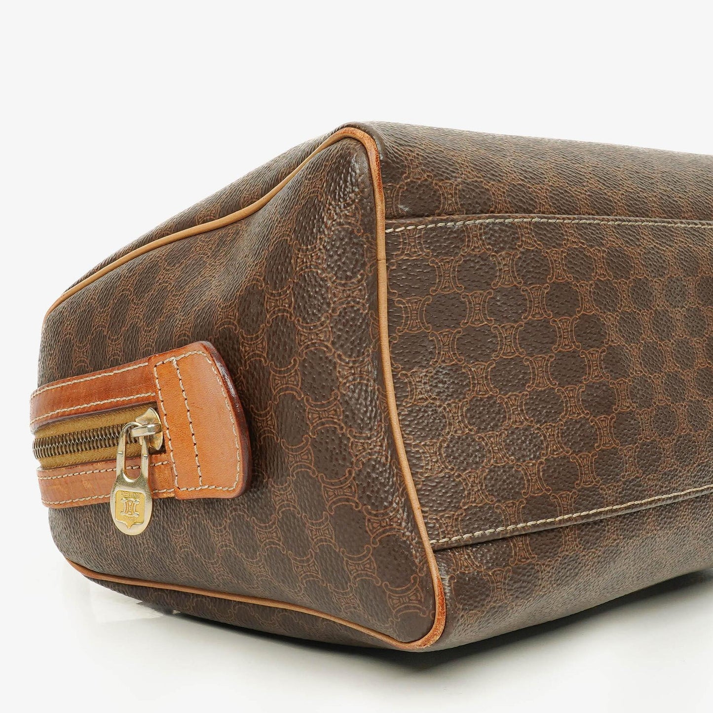 CELINE Macadam Boston Tasche aus beschichtetem Canvas