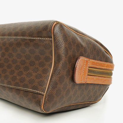 CELINE Macadam Boston Tasche aus beschichtetem Canvas