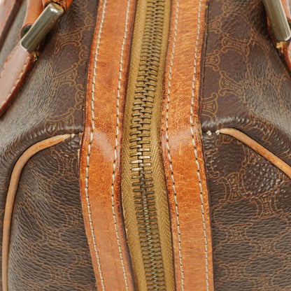CELINE Macadam Boston Tasche aus beschichtetem Canvas
