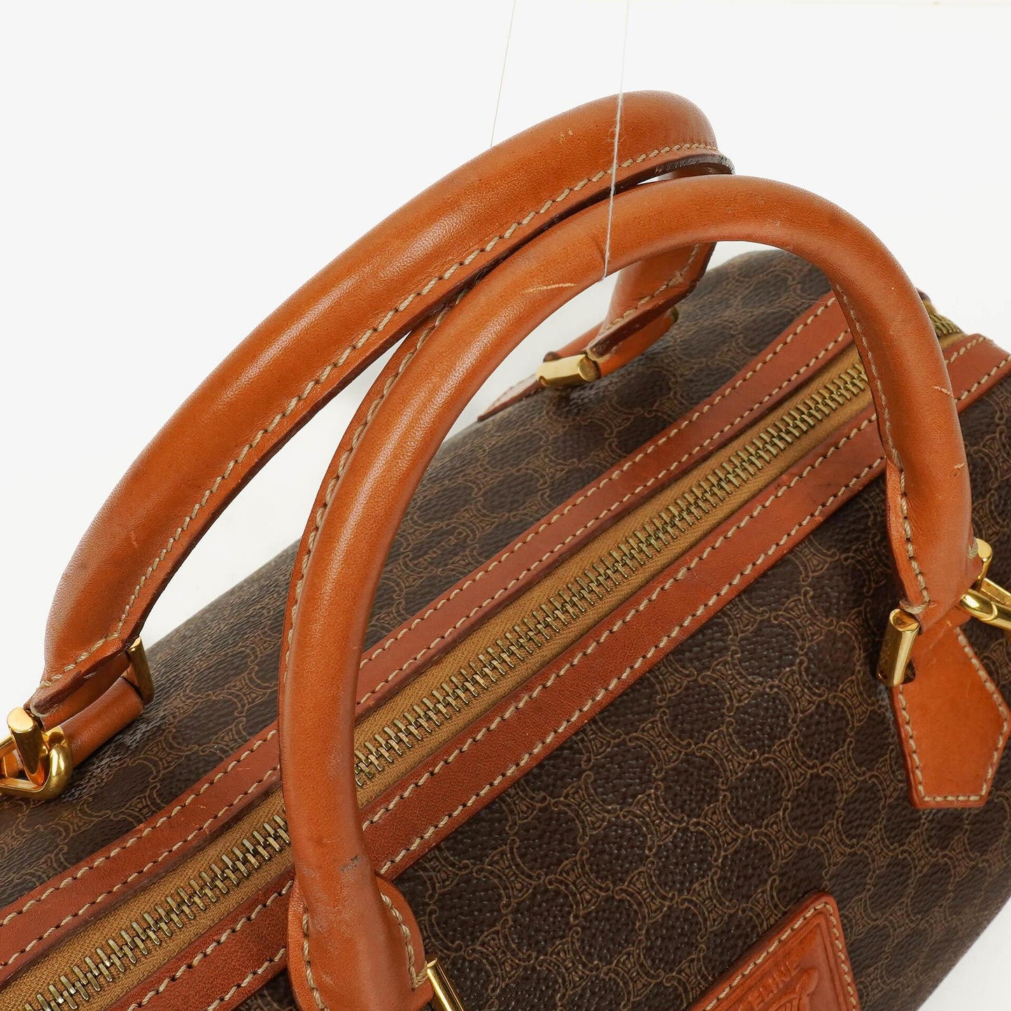 Celine Macadam Boston Tasche aus beschichtetem Canvas