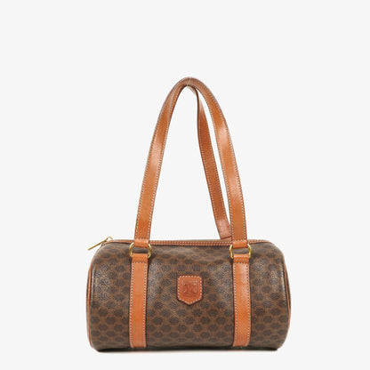 Celine Macadam Boston Tasche aus beschichtetem Canvas