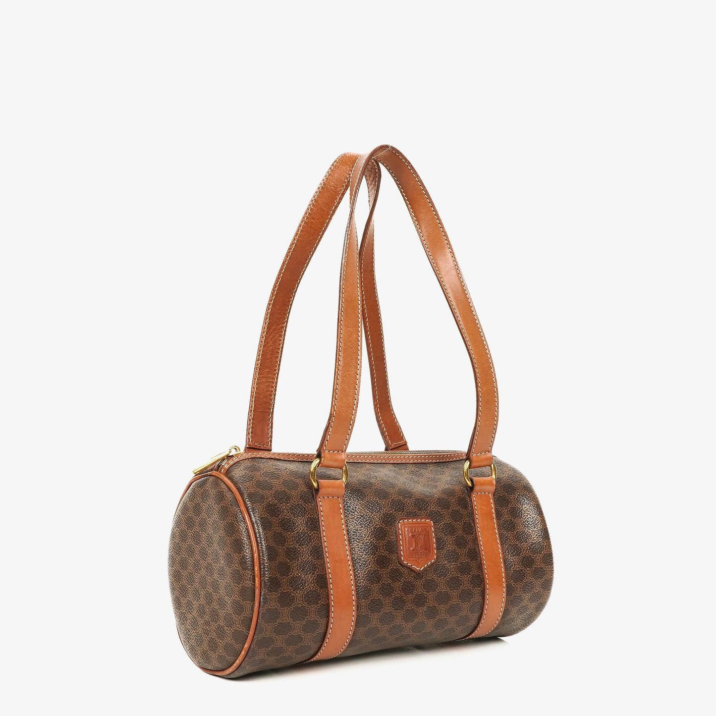 Celine Macadam Boston Tasche aus beschichtetem Canvas