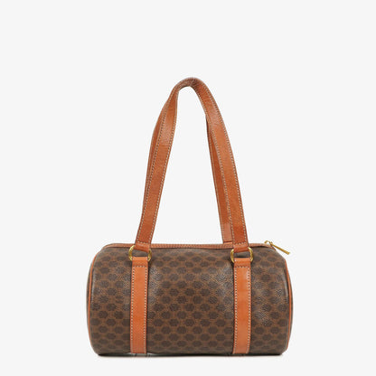 Celine Macadam Boston Tasche aus beschichtetem Canvas