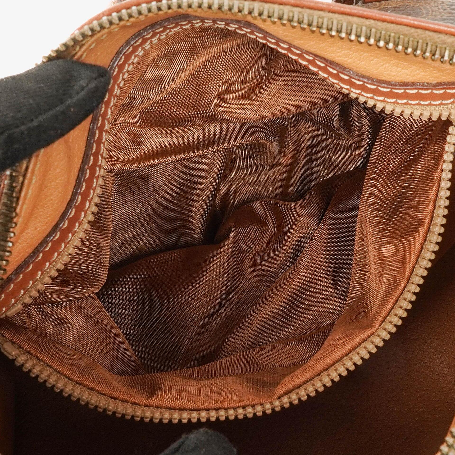 Celine Macadam Boston Tasche aus beschichtetem Canvas