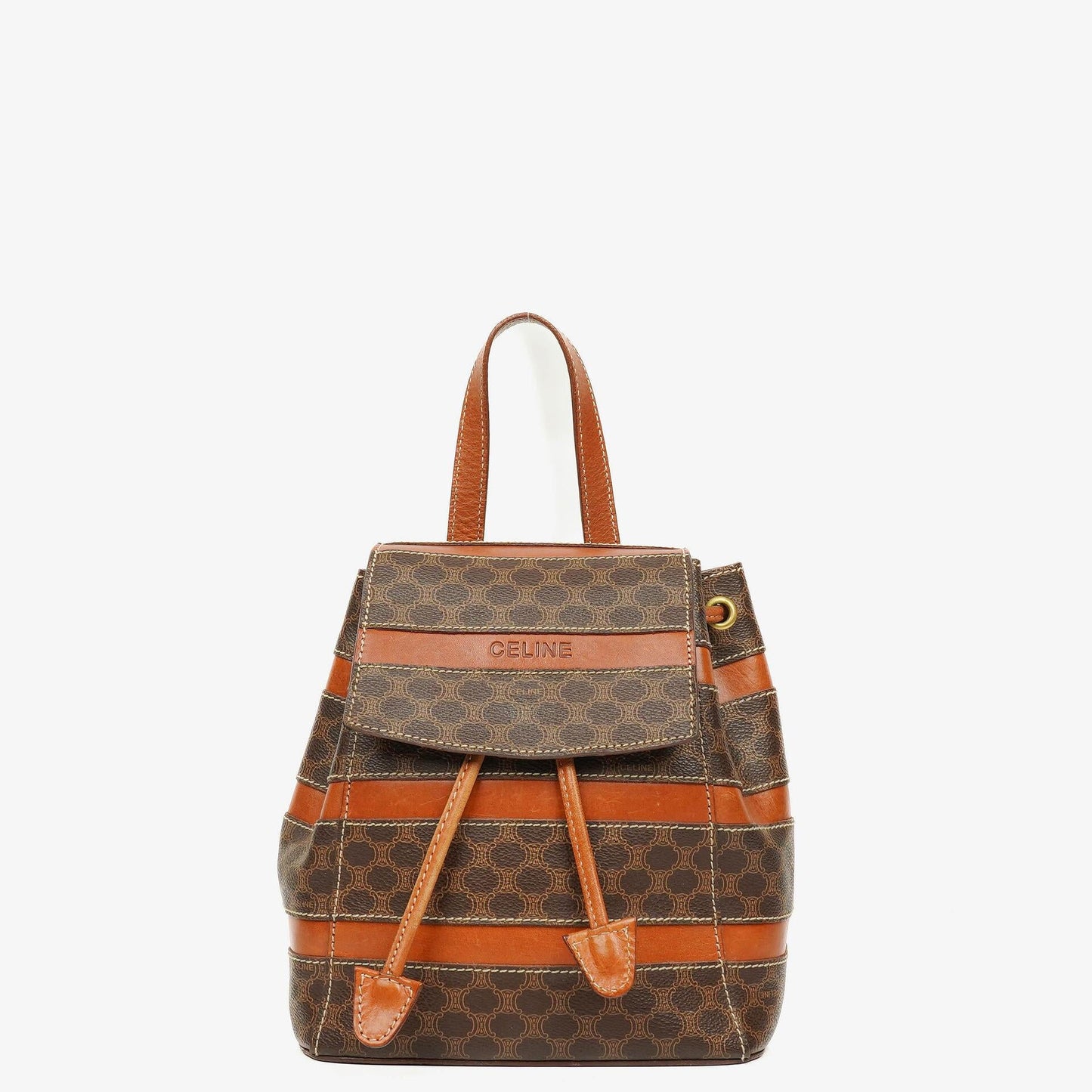 Celine Macadam Rucksack mit Kordelzug