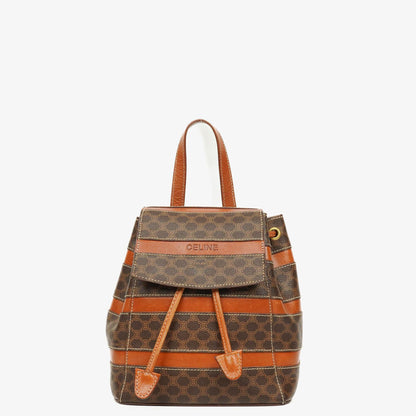 Celine Macadam Rucksack mit Kordelzug