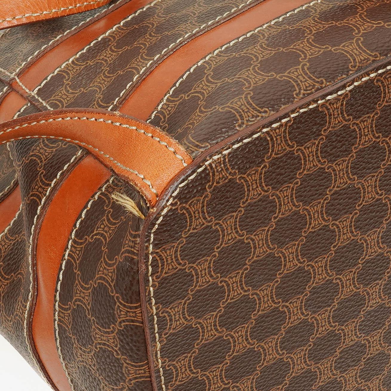 Celine Macadam Rucksack mit Kordelzug