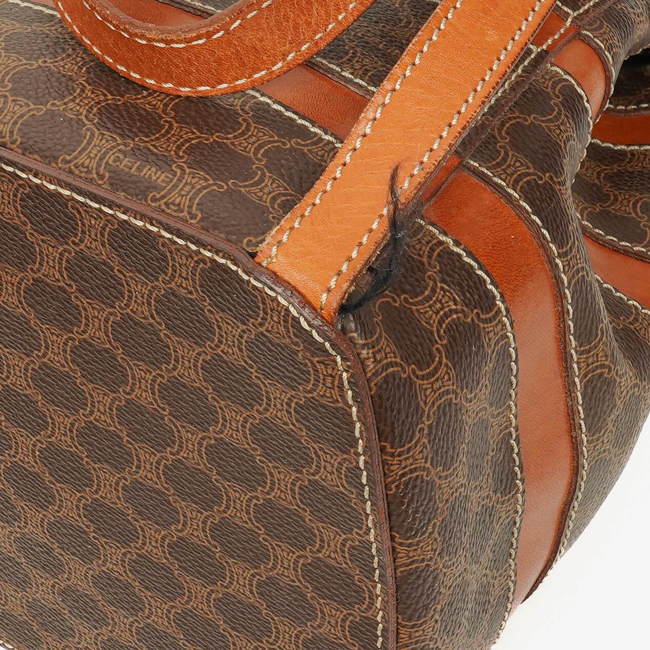 Celine Macadam Rucksack mit Kordelzug