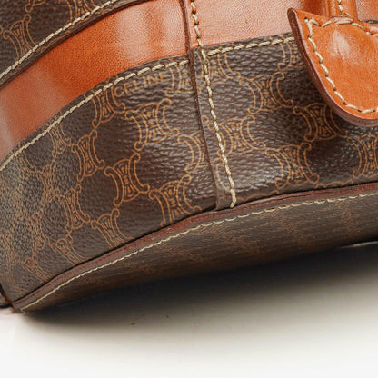 Celine Macadam Rucksack mit Kordelzug