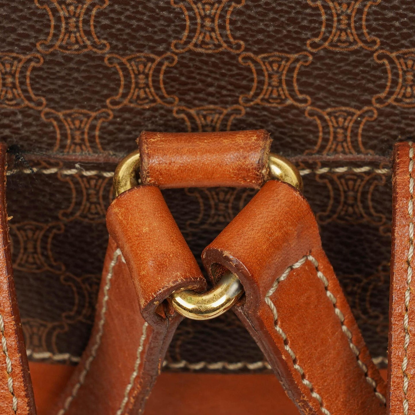 Celine Macadam Rucksack mit Kordelzug