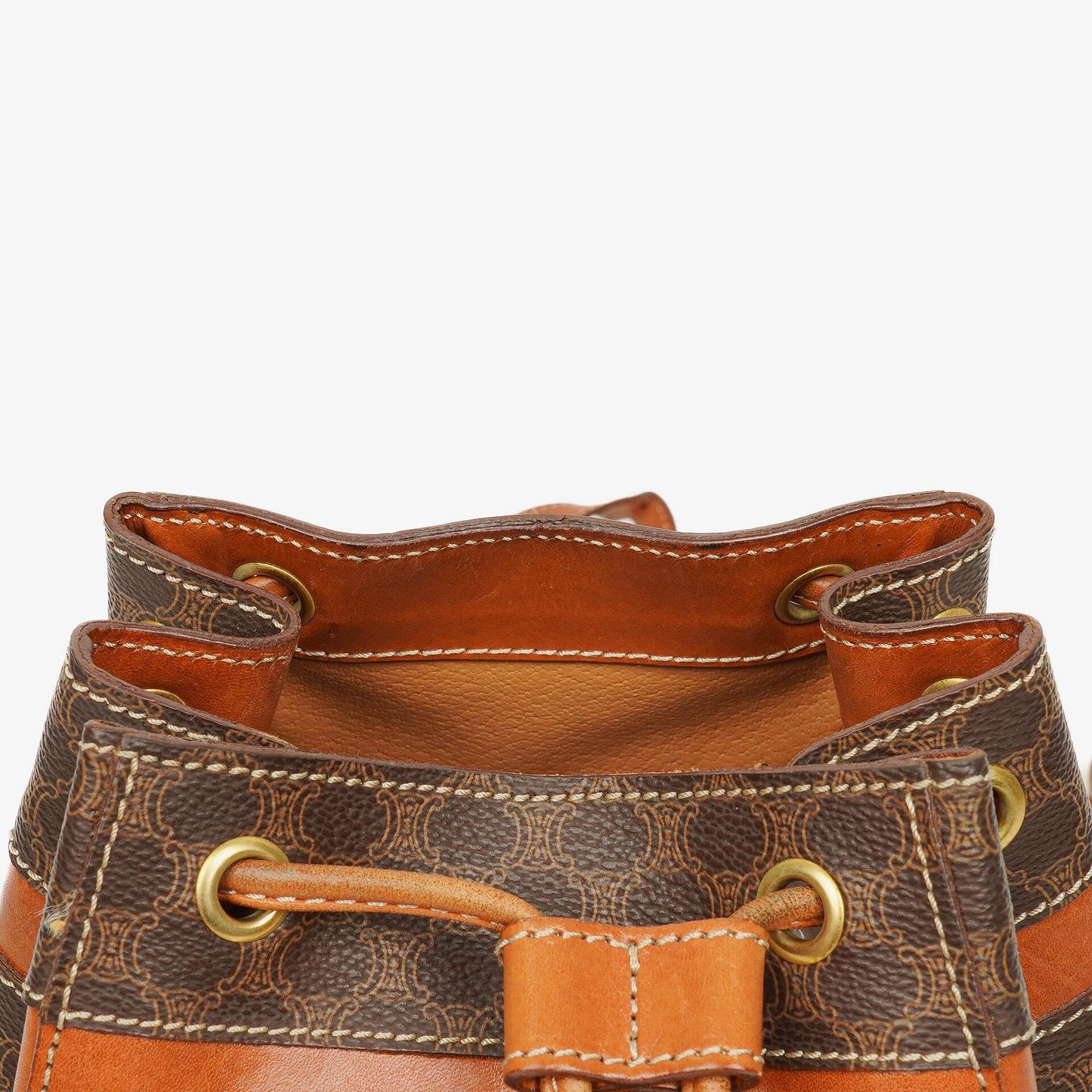 Celine Macadam Rucksack mit Kordelzug