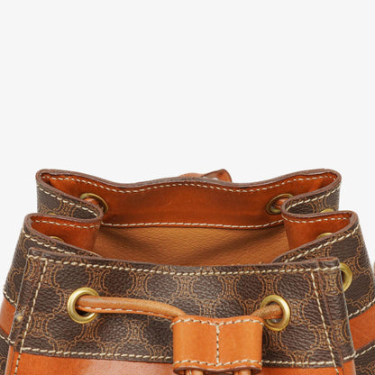 Celine Macadam Rucksack mit Kordelzug