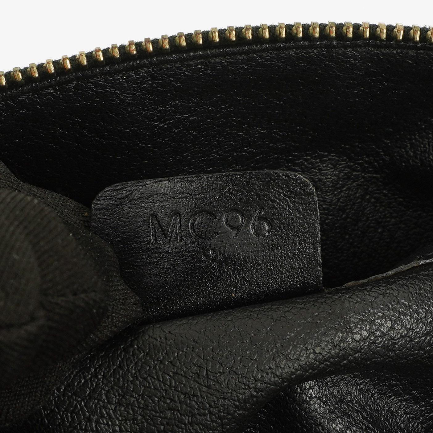 Celine Macadam Triomphe Vintage-Kulturtasche in Braun und Schwarz